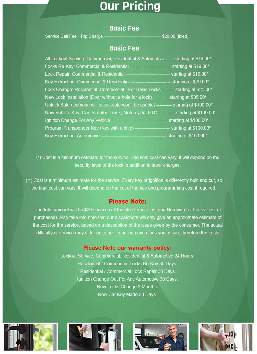 Tucson Arizona Locksmith Tucson, AZ 520-226-3776 - price-list-68-16mod